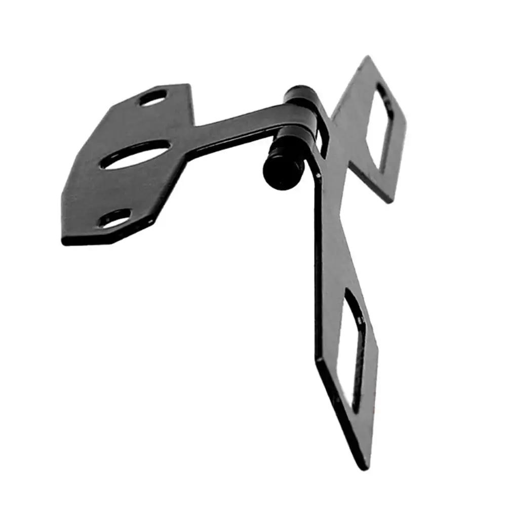 Motorcycle License Plate Bracket Taillight Fixed Folding Number Plate Frame Holder Light Mount Universal Motorbike Parts ATV