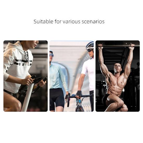 1 пара мини-перчаток для поднятия тяжестей, регулируемые, дышащие, противоскользящие, для мужчин и женщин, защита ладоней, тренировки, фитнеса, спортивные тренировки, гантели, частичная половина