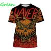 Новая 3D-печатная футболка для унисекс моды с изображением метал-группы Slayer Torrent, мужская одежда, темный готический призрачный череп, оверсайз футболка, топы