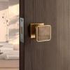 Single Side Single-tongue Lock Wall Mount Hidden Door Lock Single-sided Door Lock Privacy Bedroom