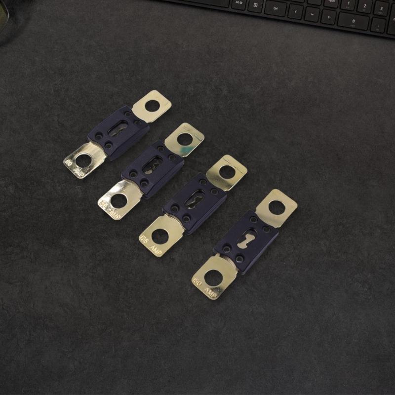 Универсальные металлические предохранители 60А - 400А Лезвийного типа Автомобильные предохранители для звуковой системы Устойчивы к коррозии для защиты автомобильной и лодочной звуковой системы