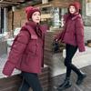 Small Padded Jacket Winter New Fashion Padded Jacket Padded Jacket Loose Short Thickened Fashion Hooded Outside