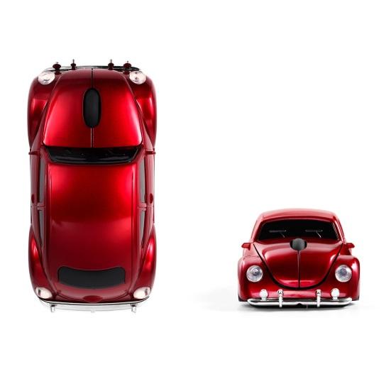 Cartoon Mini Car Wireless Mouse Ergonomics Cozy Grip 1000 DPI Plug-Play Mute Optical Mouse Battery Powered Laptop Tablet Mouse Computer Accessories