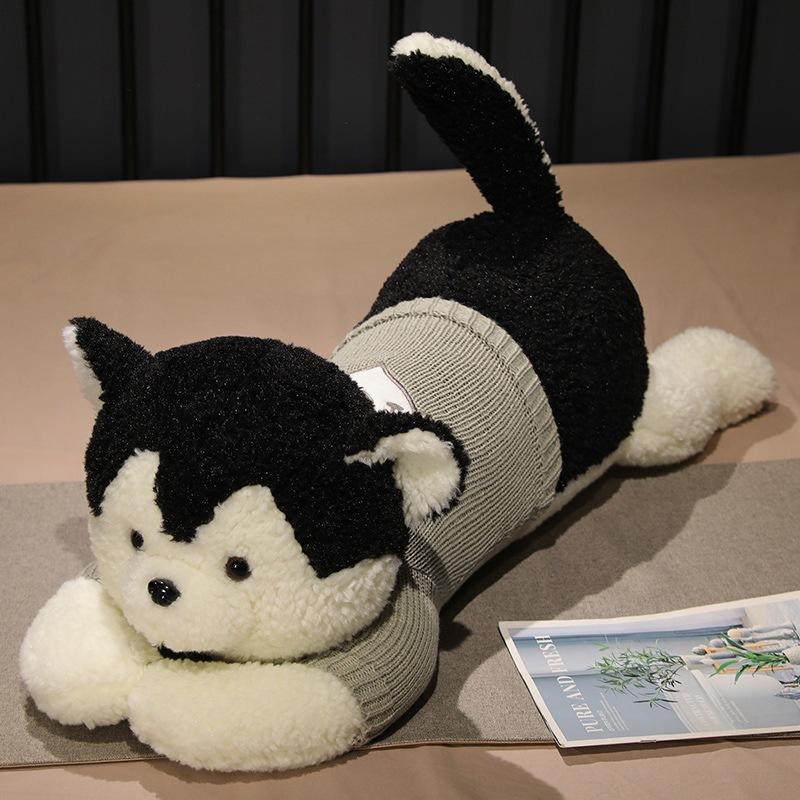 Мультяшный свитер Собака Подушка-игрушка Плюшевая игрушка Кукла Щенок Собака Кукла Детская успокаивающая тряпичная кукла