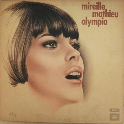 LP Пластинка МИРЕЙ МАТЬЕ - Олимпия SCX6391 Columbia 1970 Великобритания Поп Б/У