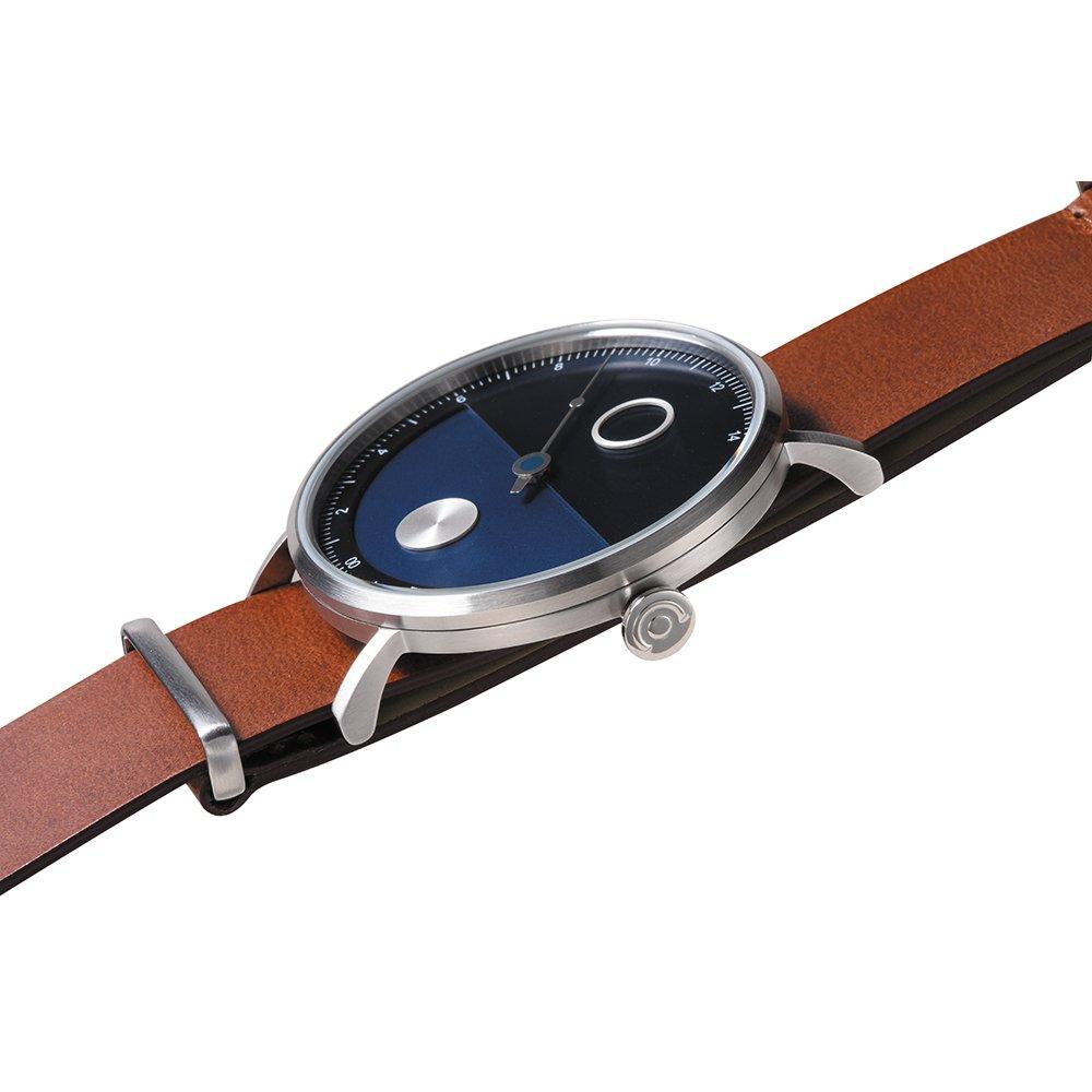 Часы кварцевые TS1602C подлинные импортные коричневые [налоговые] ДЕНЬ&НОЧЬ