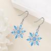 Shiny Snowflake Earrings - Creative, Fashionable, Exquisite and Warm Versatile Earrings