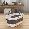 Collapsible PP Bucket Easy Clean Foldable Mop Cleaning Tool Laundry Basket