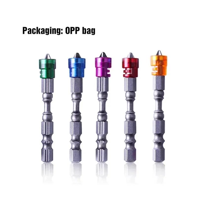 5 шт. Магнитная отвертка с крестообразным шлицем PH2 Магнитная отвертка с шестигранным хвостовиком 1/4 дюйма Набор электрических отверток для гипсокартона