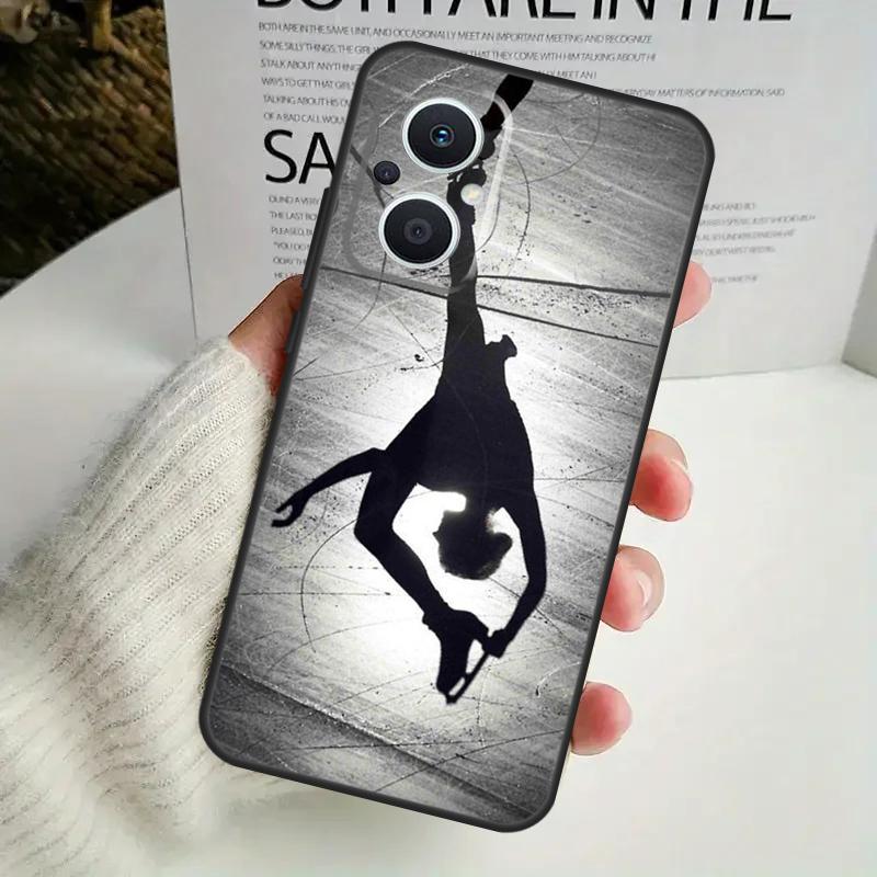 Figure Skating Dance Sport Case For OPPO Reno 8 7 6 5 4 Lite 8T 5Z 4Z 10 11F OPPO Find X5 X6 Pro X2 Neo X3 Lite Cover