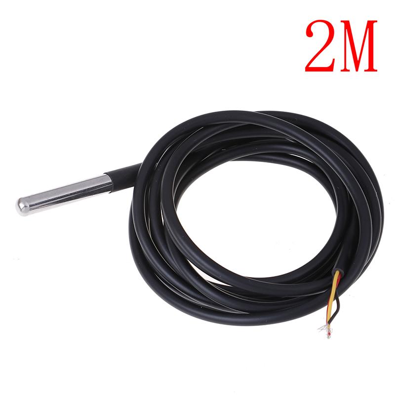 1 шт. 1/2 м DS18B20 водонепроницаемый цифровой датчик температуры влажности термозонд