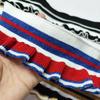 Трикотажные манжеты в рубчик, полосатая ткань для худи, воротник, нижний край, декор, вязаные, тесьма с фестонами, манжеты, швейная фурнитура для одежды