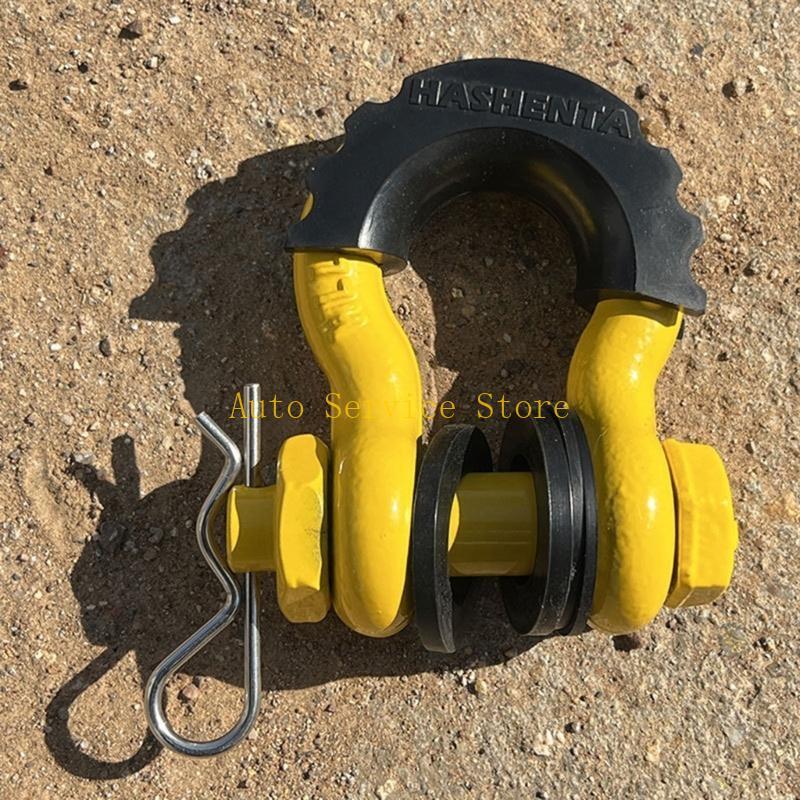 462A D-Ring Shackle for Off-Road Vehicle Recovery Towing Gear Anti-Rust