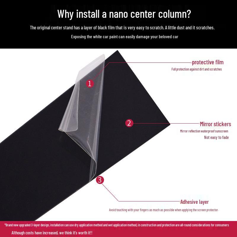 Honda Odyssey 00-08 Window Trim & BC Pillar Mirror (Black)