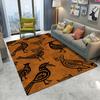 Ретро Европейский Стиль Леопард Тигр Цветы Ковер Гостиная Диван Спальня Кабинет Кухня Прихожая Дверной Коврик Нескользящий Декор Ковер