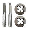 LACOMETA Tap and Die Set M14, Pitch 1.5, 2.0, Tap & Die Set M14, Set of 4, M14x1.5, M14x2.0