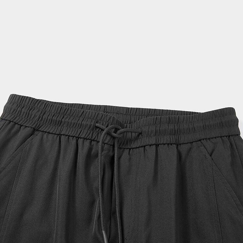 HLA Black Whale Men's Drawstring Jogger Pants