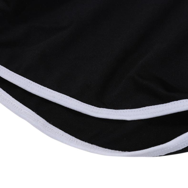Summer Sexy Solid Color Low Waist Sports Running Hip Shorts