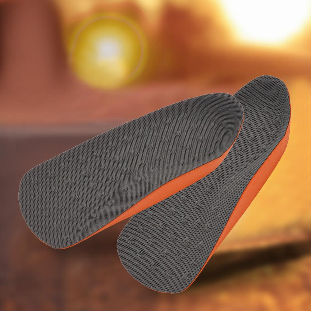 Invisible Height Increase Shock Absorbing Insoles Shock Insoles Insert Shoes Pad Big Size