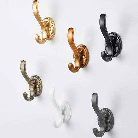 Настенный сплавной крючок Вешалка для ключей в прихожую Сверхпрочная вешалка для пальто и шарфов для спальни Настенный крючок для прихожей, ванной комнаты, кухни