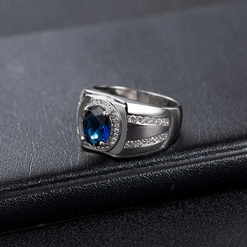 Sace Gems Роскошный медный сплав циркон обручальное кольцо мужчины ювелирные изделия подарок