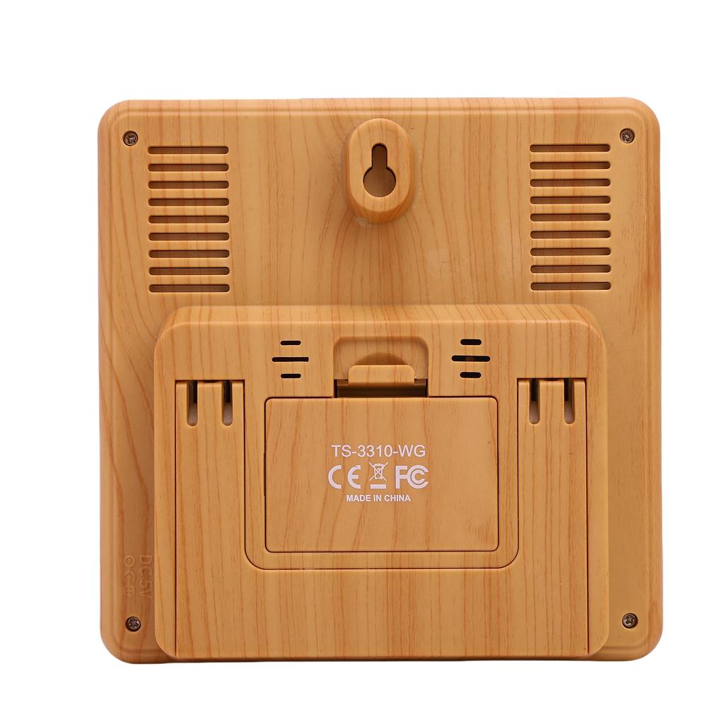 Cordless Weather Station, Color Touchscreen Weather Clock, Indoor Outdoor Thermometer Hygrometer with Remote Sensor,