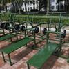 Xin Jing Zhou Outdoor 2-Person Bench Press Strength Machine