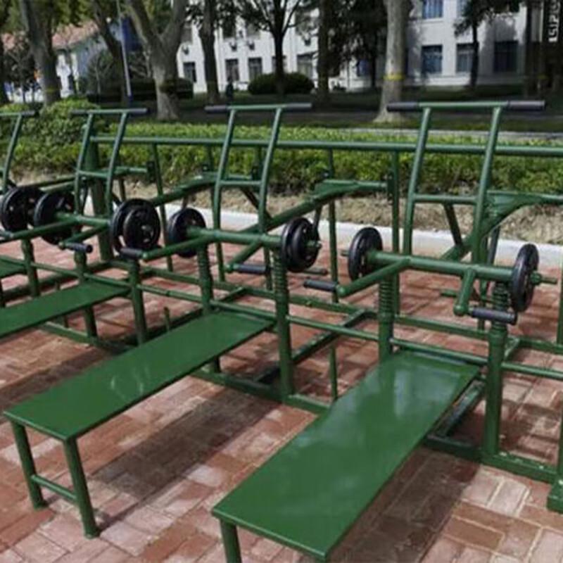 Xin Jing Zhou Outdoor 2-Person Bench Press Strength Machine