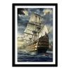 5D DIY Diamond Painting Landscape Sailing Sea Diamond Painting Cross Stitch Rhinestone