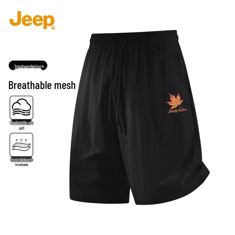 Jeep Мужские дышащие повседневные шорты для активного отдыха