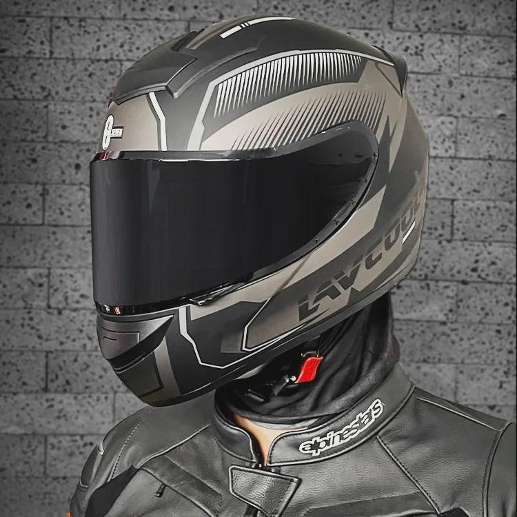 All-Season DOT Certified Electric Motorcycle Helmet