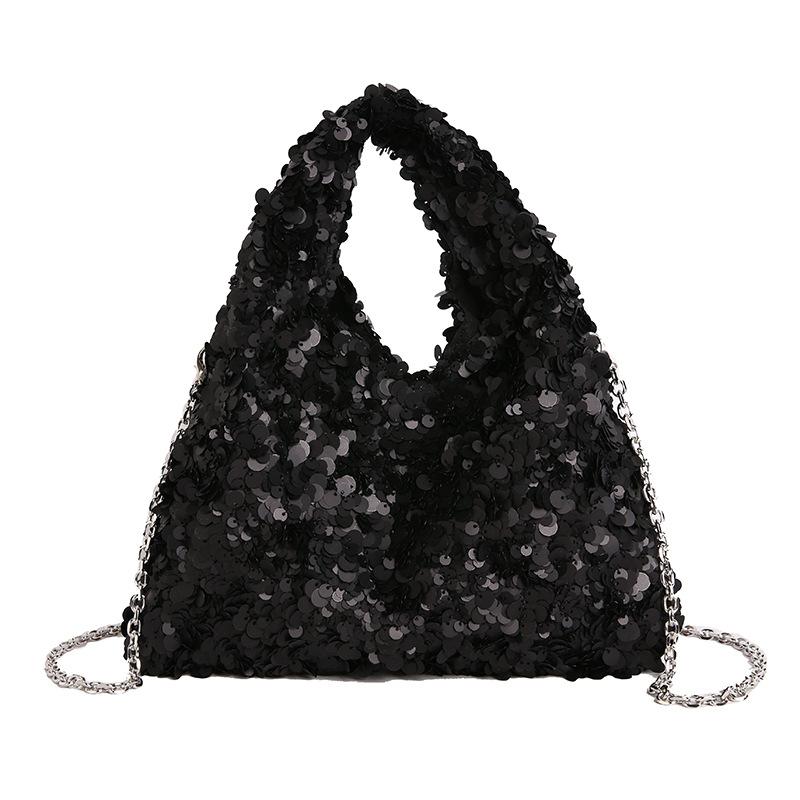 2025 Trendy Designer Women Full Sequins Handbags and Purses Lady Fashion Evening Party Chain Crossbody Shoulder Bag New Tote Bag