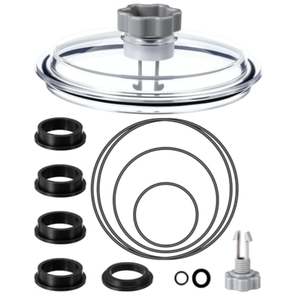 Уплотнительная прокладка для предотвращения утечек Совместима с 12-дюймовыми насосами Производительность 2100 GPH Для 12-дюймовых песочных фильтров