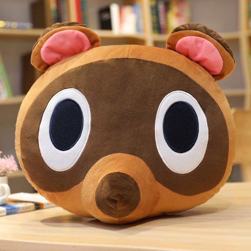 Плюшевая подушка Animal Crossing Doubutsu No Mori Подушка-кофа Том Нук Тимми Томми Лисы Аниме Мягкая игрушка Рождественские подарки