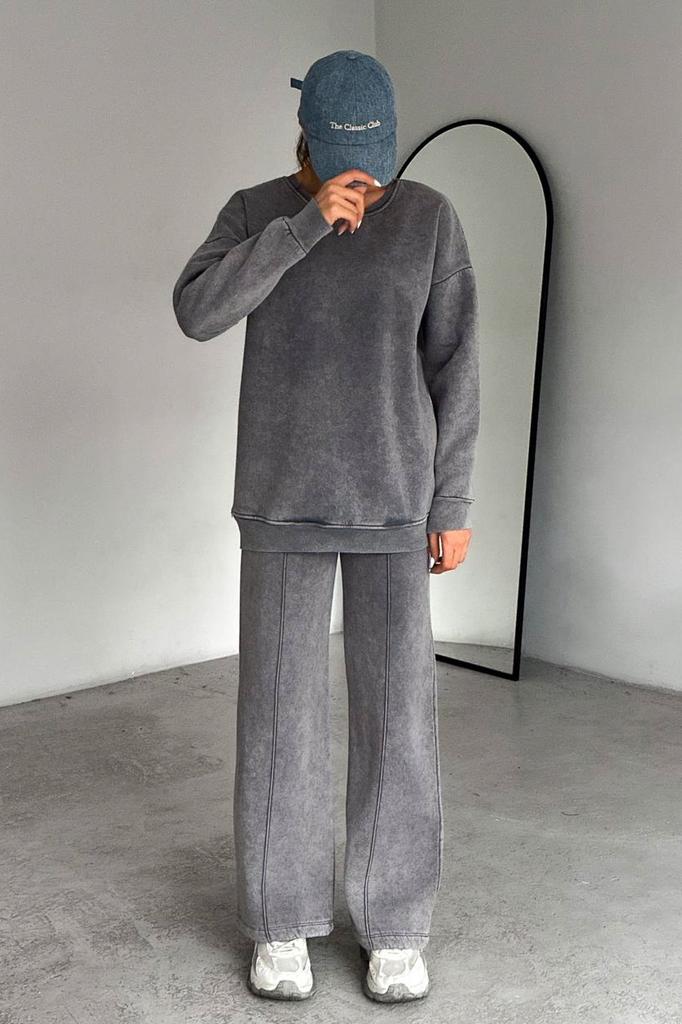 Женская модная стильная толстовка темно-синего цвета большого размера из плотного флиса вязаная толстовка