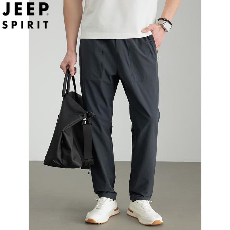 Мужские повседневные свободные прямые брюки JEEP SPIRIT