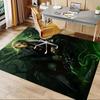 Spider King,Lord of the Rings Polyester Office Carpet Chair Mats, Home Decor Dormitory Floor Protector with Anti-Skid Backing, Large Area Co