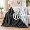 Monaco FC Printed Flannel Blanket Warm Comfort Bed Throw For Indoor Home Decoration
