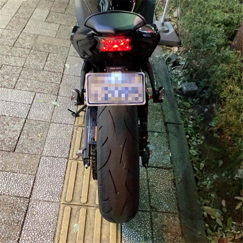 Z650 NINJA650 Кронштейн держателя рамки номерного знака для Kawasaki NINJA650 Z650 Задний кронштейн держателя номерного знака Ninja650