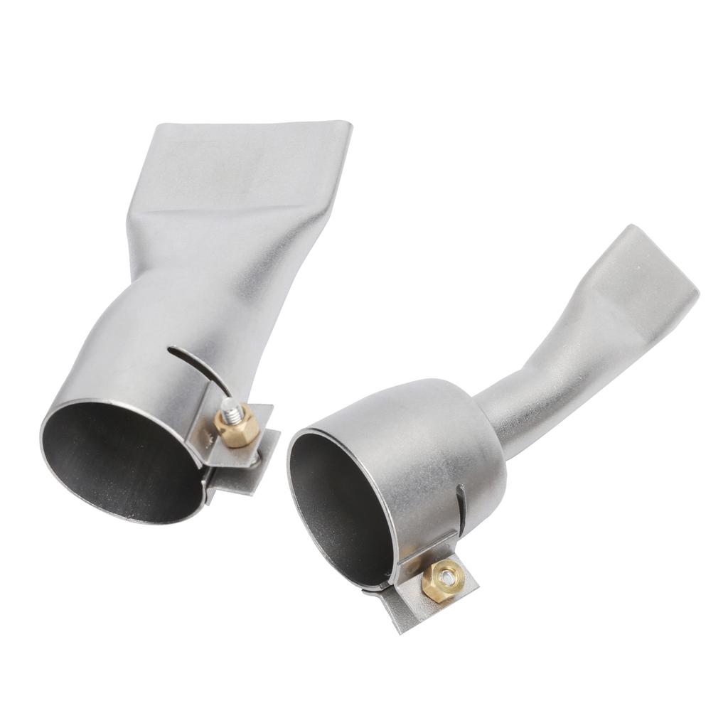 2 шт. Плоская насадка для сварочного пистолета 20 мм маленькая 40 мм большая насадка для сварочного инструмента из нержавеющей стали