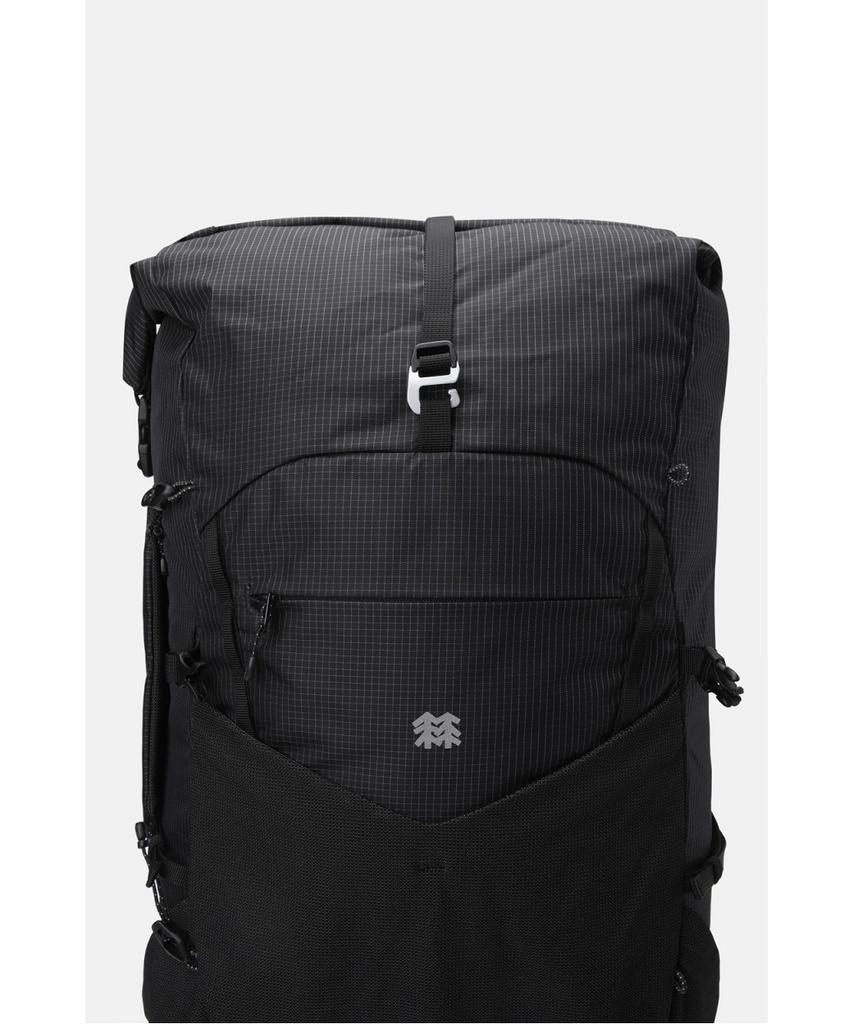 Kolon Sport Roll-Top Backpacking Axiom Backpack 33L(+7L) Qebxx26242Blk