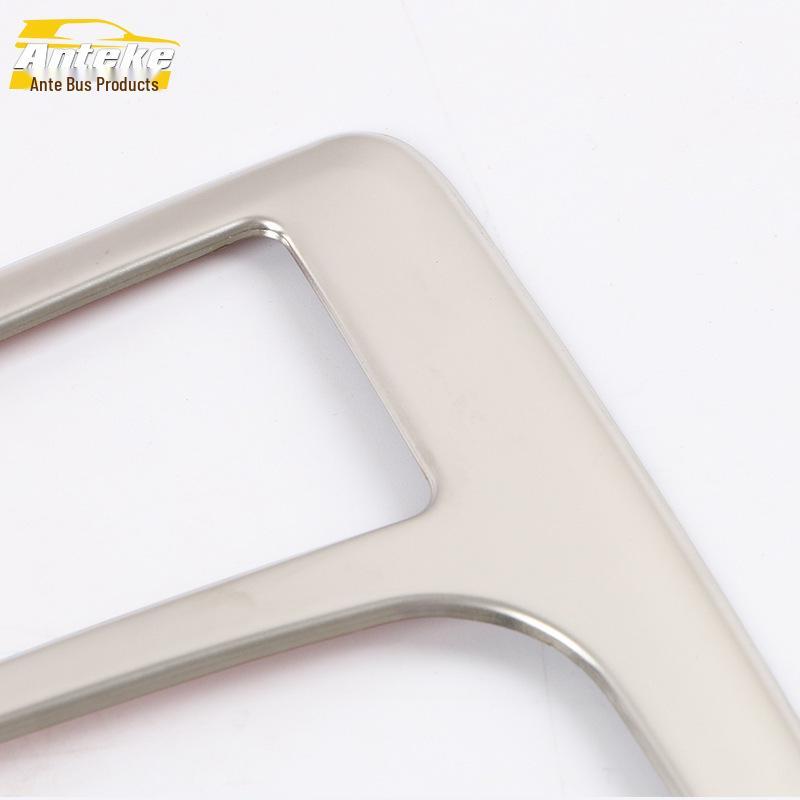 Stainless Steel Gear Shift Panel & Cup Holder Trim for 2019 IX25