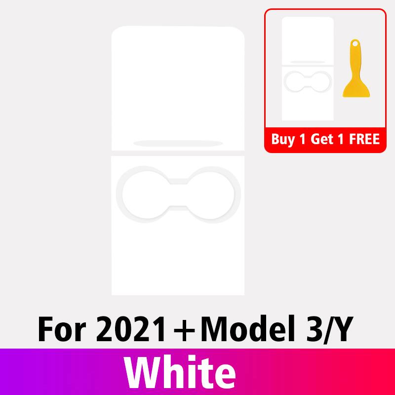 Наклейка на центральную панель управления автомобиля для Tesla-2022 Model 3 model Y, пленка на центральной консоли, украшение интерьера