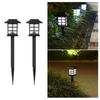 1000mah 8Pcs Solar LED Pathway Lights Outdoor Waterproof Walkway Garden Decor Street Lamp for Landscape Yard Patio Driveway