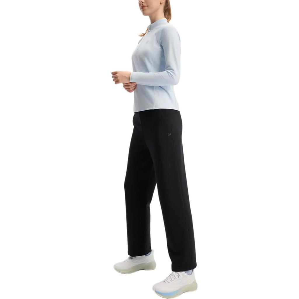 FILA Knitted Sweatpants Women's Pitch Black A11W441608F-BK