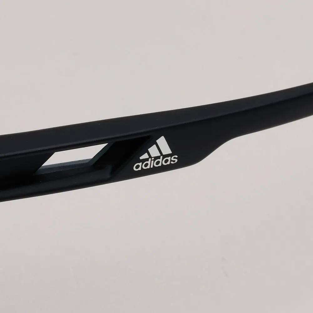 adidas Sports Sunglasses Square Grey Mirror Running Riding Black Fashion SP0023 02C