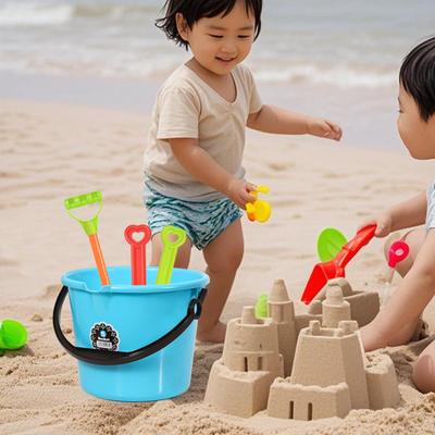 5-литровое многофункциональное ведро для бытовой уборки с ручкой, ведро для полива сада, ведро для пляжа, бытовые чистящие инструменты
