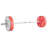 6FT Barbell Bar, Fits 2-Inch Weight Plates, Chrome Plated Barbell Bar with Knurled Grip for Strength Training, Weightlifting, Squat, Deadlift, Bench