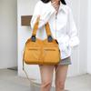 Solid Color Handbag Nylon Shoulder Bag Women's Large Capacity Tote Bag