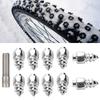 50 шт. Новые 4x9мм 4x12мм Шипованные шины для автомобилей Нержавеющая сталь Противоскользящие шипы от снега Ледовые шипы для колес Гоночный автомобиль